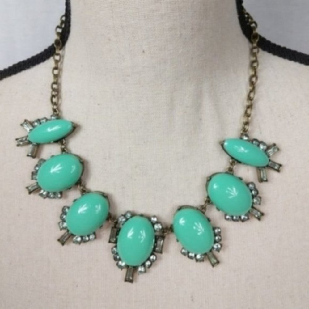 J. Crew Bubble Gemstone Statement Necklace - Picture 3 of 5